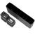 Suport vase 2 niveluri cu tava scurgere si suport tacamuri, 42x30x31,5 cm, negru Household NewTrend