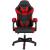 Scaun birou pentru gaming, ergonomic, suport lombar si tetiera, 114-123x55x50 cm, negru si rosu Household NewTrend