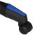 Scaun birou pentru gaming, ergonomic, suport lombar si tetiera, 114-123x55x50 cm, negru si albastru Household NewTrend
