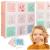 Dulap copii, modular cu 9 compartimente, PVC, 110x110x37 cm, multicolor Household NewTrend