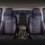 Set Huse Scaune Auto Panda Florida, negru cu cusatura rosie, 11 piese Automobile ProTravel