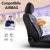 Set Huse Scaune Auto Panda Florida, negru cu cusatura rosie, 11 piese Automobile ProTravel