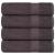 Prosoape de duș 4 buc Antracit 70x140 cm 360 g/m² 100% bumbac GartenMobel Dekor