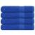 Prosoape 4 buc Albastru 100x200 cm 360 g/m² 100% bumbac GartenMobel Dekor