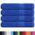 Prosoape 4 buc Albastru 100x200 cm 360 g/m² 100% bumbac GartenMobel Dekor