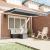 Copertină Manual Alb 3 x 2,5 m Metal GartenMobel Dekor