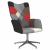 Scaun de relaxare, material textil, petice GartenMobel Dekor