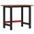 Banc lucru maro 100x60x81,5 cm lemn masiv stejar dreptunghi GartenMobel Dekor