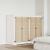 Uși de cabinet 4 pcs Maro 110 x 39.5 x 2.1 cm Lemn masiv de pin GartenMobel Dekor