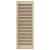 Uși de cabinet 4 pcs Maro 110 x 39.5 x 2.1 cm Lemn masiv de pin GartenMobel Dekor
