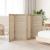 Uși de cabinet 4 pcs Maro 110 x 49.5 x 2.1 cm Lemn masiv de pin GartenMobel Dekor