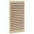 Uși de cabinet 4 pcs Maro 110 x 59.5 x 2.1 cm Lemn masiv de pin GartenMobel Dekor