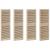 Uși de cabinet Other cu ușă 4 pcs Maro 140.5 x 49.5 x 2.1 cm GartenMobel Dekor