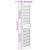 Uși de cabinet 4 pcs Maro 170 x 39.5 x 2.1 cm Lemn masiv de pin GartenMobel Dekor