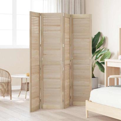 Uși de cabinet 4 pcs Maro 170 x 39.5 x 2.1 cm Lemn masiv de pin GartenMobel Dekor