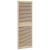 Uși de cabinet 4 pcs Maro 170 x 59.5 x 2.1 cm Lemn masiv de pin GartenMobel Dekor
