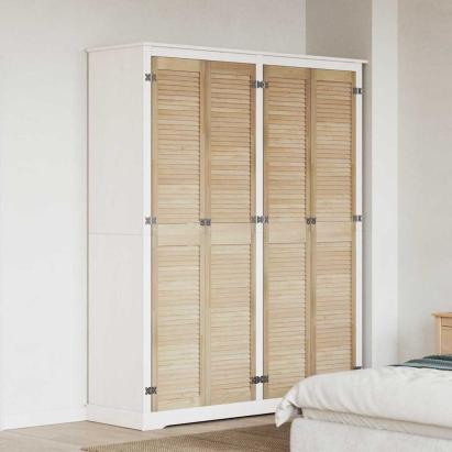 Uși de cabinet 4 pcs Maro 201 x 39.5 x 2.1 cm Lemn masiv de pin GartenMobel Dekor