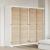 Uși de cabinet 4 pcs Maro 201 x 59.5 x 2.1 cm Lemn masiv de pin GartenMobel Dekor