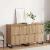 Bufeturi 2 pcs stejar artizanal 120 x 35 x 70 cm Lemn compozit GartenMobel Dekor
