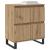 Bufeturi 2 pcs stejar artizanal 120 x 35 x 70 cm Lemn compozit GartenMobel Dekor