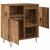 Bufeturi 3 pcs Lemn vechi 180 x 35 x 70 cm Lemn compozit GartenMobel Dekor