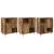 Bufeturi 3 pcs Lemn vechi 180 x 35 x 70 cm Lemn compozit GartenMobel Dekor