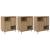 Bufeturi 3 pcs stejar artizanal 180 x 35 x 70 cm Lemn compozit GartenMobel Dekor