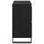 Bufeturi 3 pcs Stejar negru 180 x 35 x 70 cm Lemn compozit GartenMobel Dekor