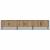 Cabinet TV stejar artizanal 210 x 35 x 41 cm Lemn compozit GartenMobel Dekor