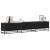 Cabinet TV Stejar negru 210 x 35 x 41 cm Lemn compozit GartenMobel Dekor