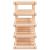Raft de vin pentru 20 sticle, 46,5x23x46,5 cm, lemn masiv pin GartenMobel Dekor