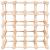 Raft de vin pentru 20 sticle, 46,5x23x46,5 cm, lemn masiv pin GartenMobel Dekor