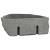 Chiuvetă suspendată Gri (30-37) x (25-30) x 12 cm Piatra de Râu GartenMobel Dekor