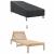 Husă pentru mobilier de exterior 195 x 76 x 82 cm GartenMobel Dekor