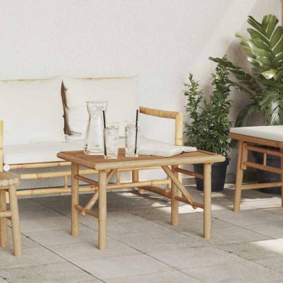 Masă de cafea Maro 70 x 40 x 36 cm Bambus GartenMobel Dekor