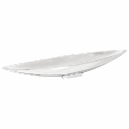 Coș de fructe, argintiu, 53x10x9 cm, aluminiu GartenMobel Dekor