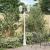 Lumina de grădină Alb 235 cm Aluminiu GartenMobel Dekor