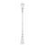 Lumina de grădină Alb 235 cm Aluminiu GartenMobel Dekor