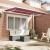 Material de înlocuire pentru copertină Burgundy 350 x 200 cm GartenMobel Dekor