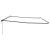 Copertină cu Manual Antracit 6 × 3,5 m Metal GartenMobel Dekor