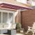 Baldachin Burgundy 2.3 x 0.2 m Pânză GartenMobel Dekor
