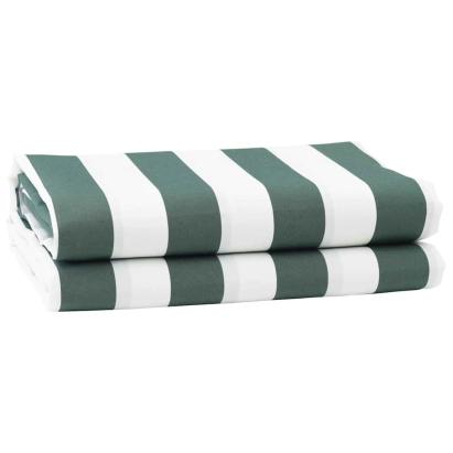 Material de înlocuire pentru copertină Verde, alb 10 x 1.6 m GartenMobel Dekor