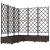 Ghiveci de grădină cu trellis 5 pcs Maro 120 x 120 x 125.5 cm GartenMobel Dekor