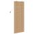 Rulou textil cu perdele Manual Maro deschis 60 x 160 cm Bambus GartenMobel Dekor