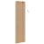 Rulou textil cu perdele Manual Maro deschis 60 x 220 cm Bambus GartenMobel Dekor