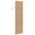 Rulou textil cu perdele Manual Maro deschis 60 x 220 cm Bambus GartenMobel Dekor