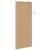 Rulou textil cu perdele Manual Maro deschis 80 x 220 cm Bambus GartenMobel Dekor