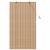 Rulou textil cu perdele Manual Maro deschis 100 x 160 cm Bambus GartenMobel Dekor