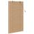 Rulou textil cu perdele Manual Maro deschis 100 x 160 cm Bambus GartenMobel Dekor