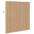 Rulou textil cu perdele Manual Maro deschis 150 x 160 cm Bambus GartenMobel Dekor